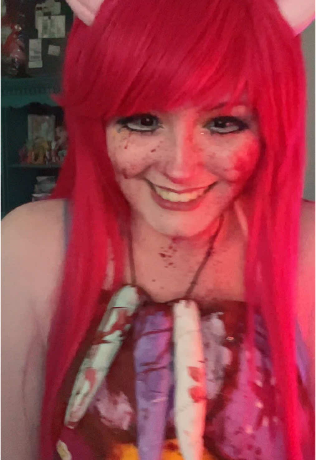 i love being pink #pinkamenadianepie #pinkamenacosplay #mylittlepony #mylittleponycosplay #mlpfim #creepypasta #cupcakes 