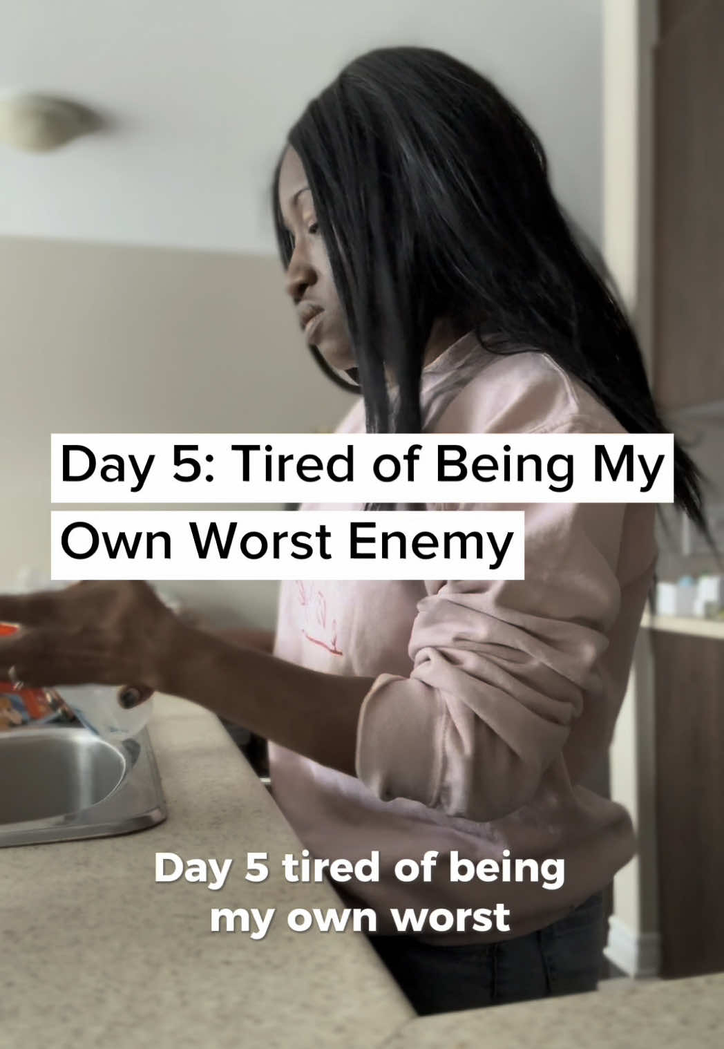 Day 5: Tired Of Being My Own Worst Enemy #momvlog #getittogether #fyp