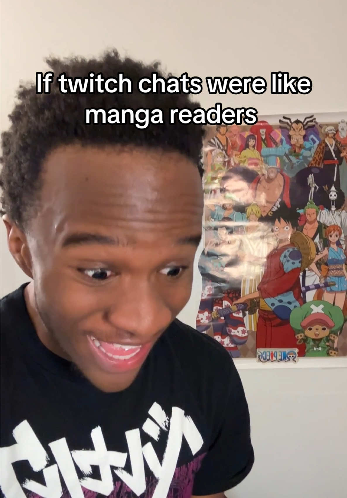If twitch chats were like manga readers #nilesthegoat #kaicenat #batman #arkhamknight #manga #fyp #twitch 