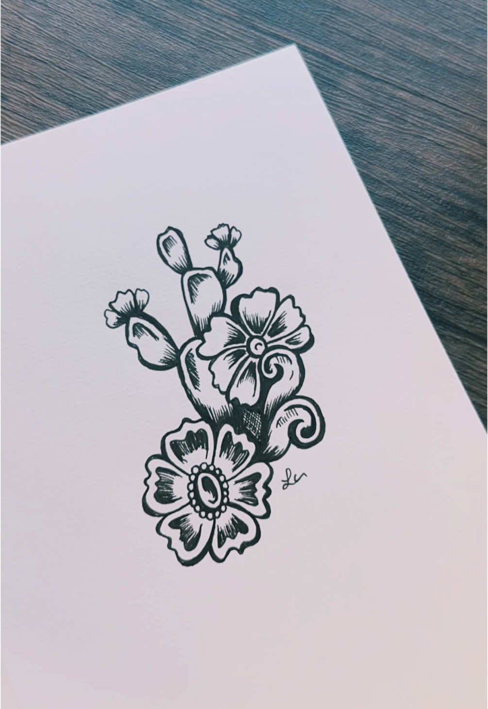 Little sketch✍🏼 #laurenchaneydesigns #smallbusinessowner #westernartist #artistsoftiktok 