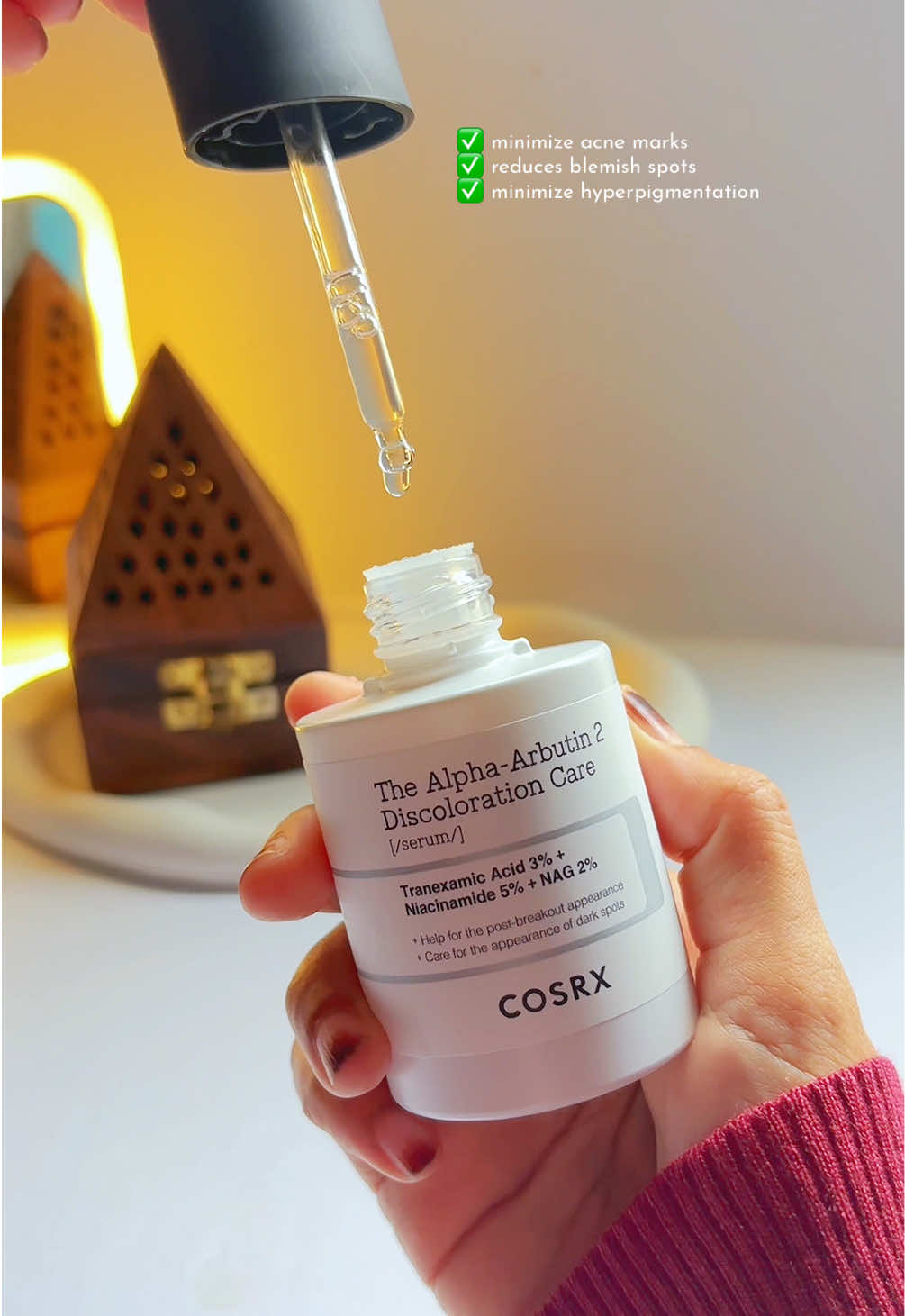 COSRX | The Alpha-Arbutin 2 Discoloration Care Serum #COSRX #AlphaArbutin #discolorationcare #cosrxserum #cosrxmalaysia #parutgelap #skincare #parutjerawat 