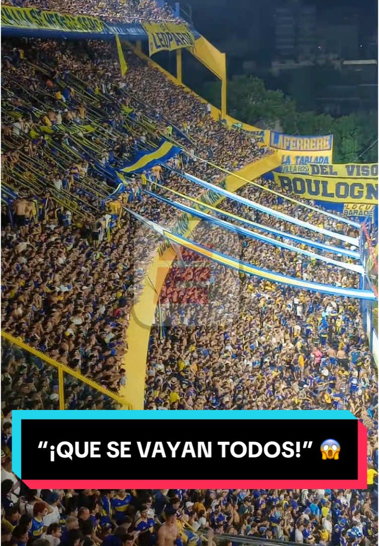 ¡LA BOMBONERA EXPLOTÓ DE BRONCA! 🤬🔥 #Boca quedó eliminado de la #Libertadores y sus hinchas hablaron en la cancha ❌🔵🟡  ▶️ Más 🏆 #ConmebolLibertadores en #DisneyPlus #TikTokDeportes #AlianzaLima #Futbol 
