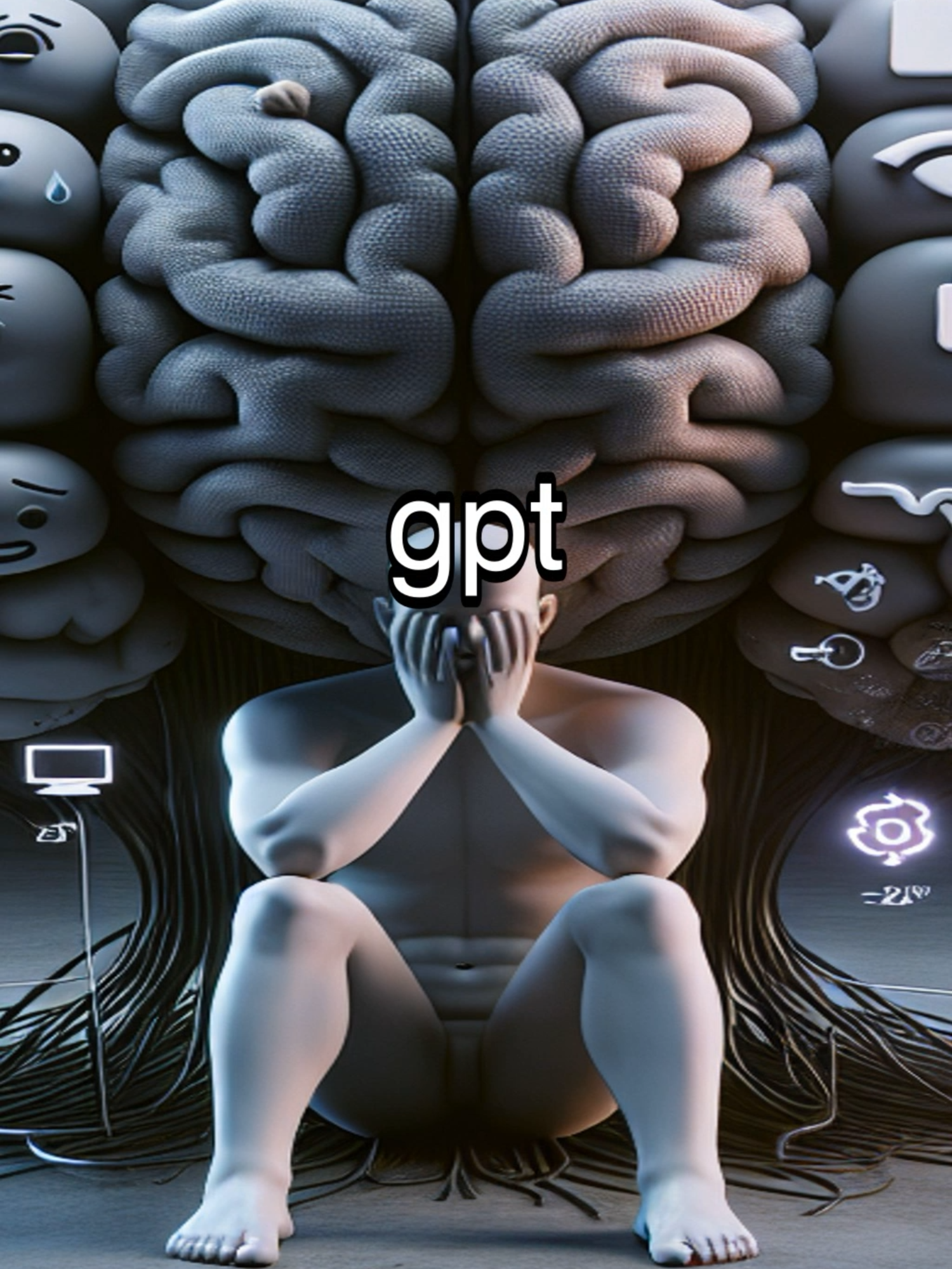 Tu Cerebro es 1 BILLÓN de Veces más LENTO que ChatGPT (y Musk Tiene la SOLUCIÓN) 🧠 #elonmusk #neuralink #chatgpt #ia #musk