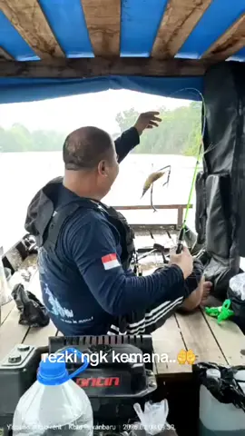 mata kail nyangkut d kaki udang..ini namanya rezki ngk bakalan lepas#joranmelengkung#fyp #udanggalah 