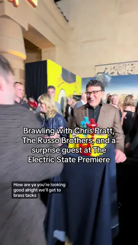 Watch till the end to see which robot comes out on top! Thank you @Netflix for inviting us to #TheElectricState Premiere! @Netflix Geeked 