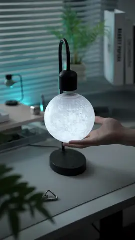 Floating Moon Lamp with 3 Color LED Lights, Magnetic Levitating Moon Ball & Wireless Phone Charger Elegant Home Office Decor Ideal Unique Gift with Cool Mesmerizing Night Display #aliawanmarketing #moonlamp #lamp #growmyaccount #unfrezzmyaccount #foryoupageofficiall #foryoupage #foryou 