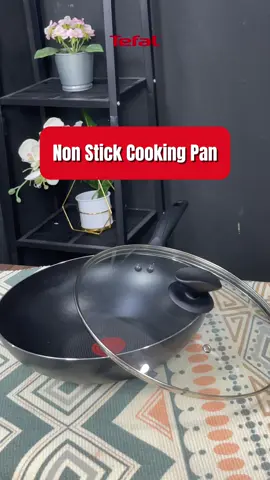 Non stick Cooking Pan 🤩 #tefal #multifuction #kualitefal #fyp #easycook #userfriendly #tecno #pantefal #tefalset 