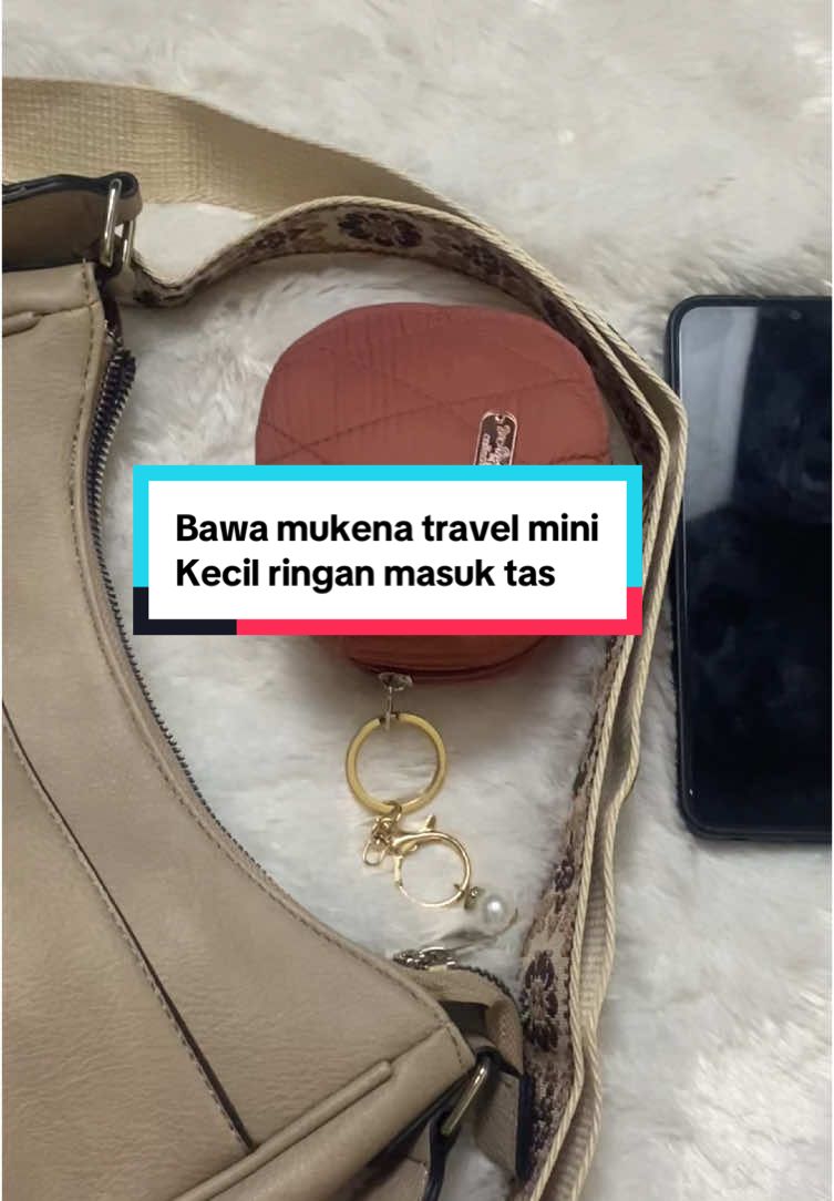 Bawa mukena travel aja ringan kecil masuk tas #mukenatravelmini #mukenamini2in1 #mukenamurah 