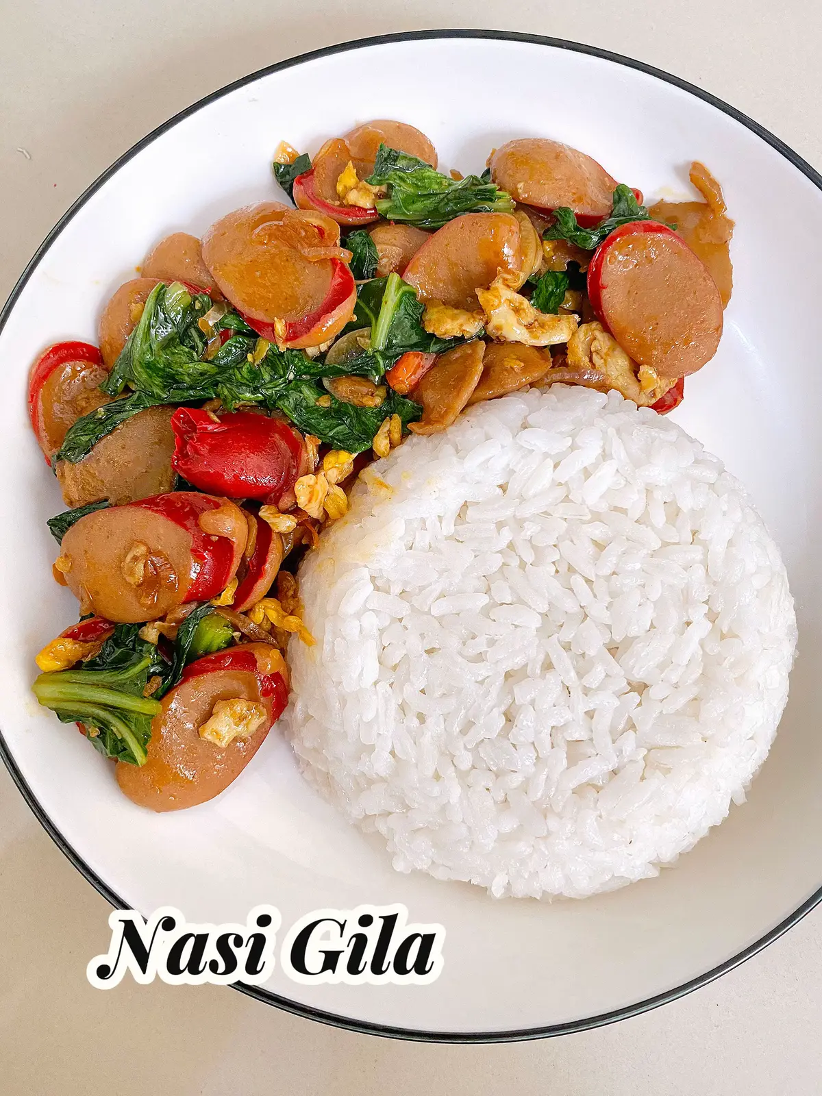 Masak simpel yg sumper gampang tp enak bgtt! 😍 Cocok bgt buat anak kos atau menu makanan emergency wkwk #masakansimple #masakdirumah #nasigila 