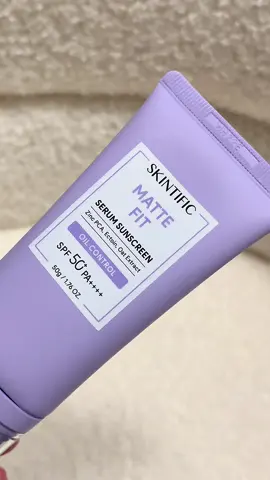 matte sunscreen form skintific #skintific #sunscreen #mattesunscreen 