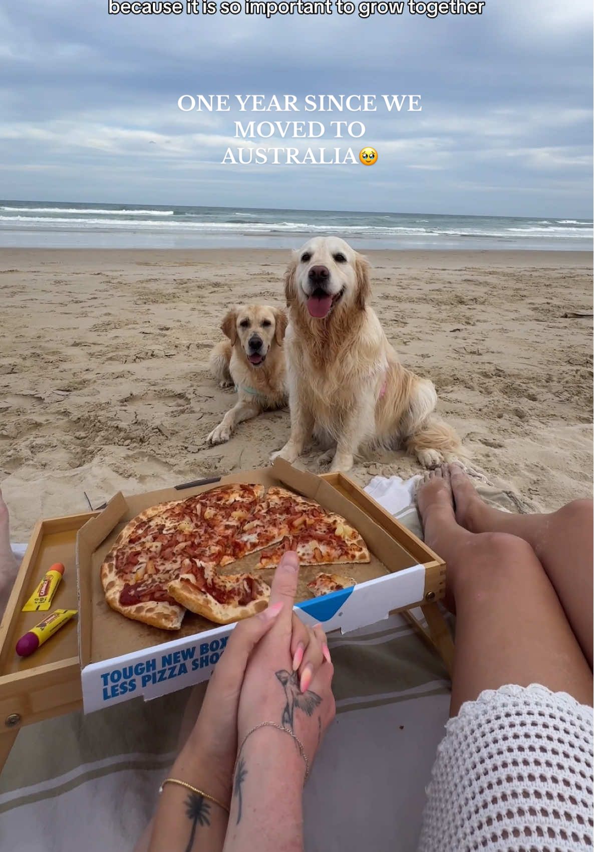 We can’t comprehend just how much our life has changed in the past year🥹nothing can explain how much happiness changing our lifestyle has bought us🤍 #fyp #viral #australia #couples 