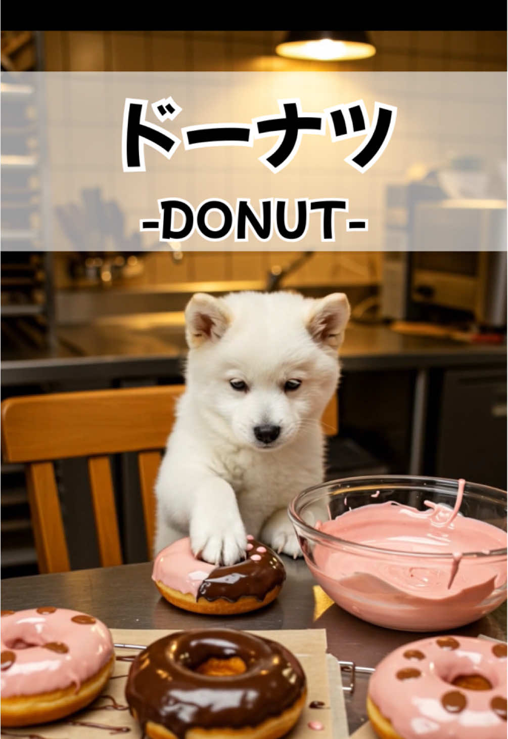 お客様…まだお会計が…🍩🐶 #柴犬 #犬 #ドーナツ #donut #shibainu #dog #西巴犬 #바견 #シュナウザー #schnauzer 