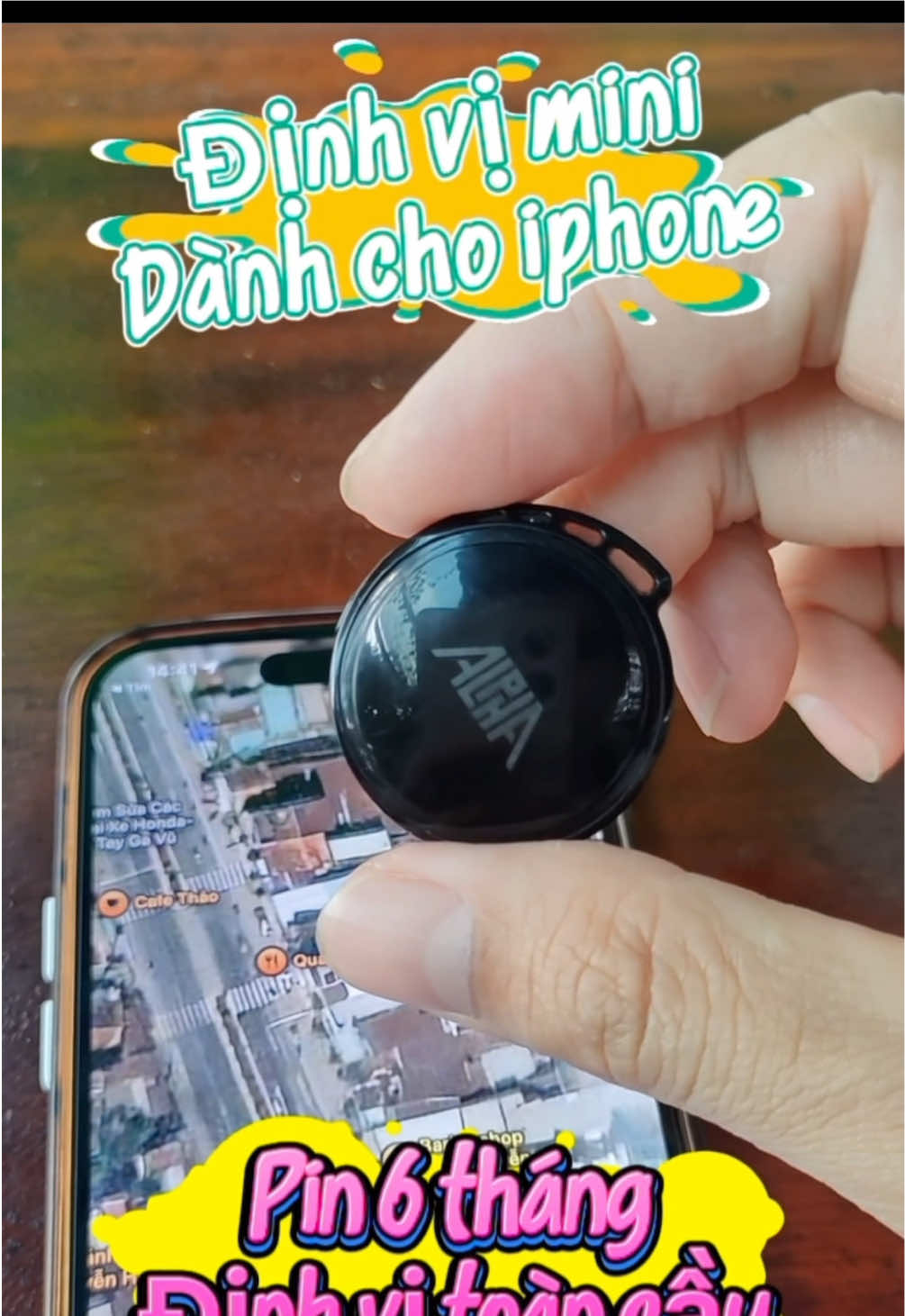 Thiết bị Định Vị toàn cầu không dây, không sim, pin 6 tháng hết pin thay pin xài tiếp. bảo hành lâu dài #thietbidinhvi #dinhvimini #gps #phusmarttag 