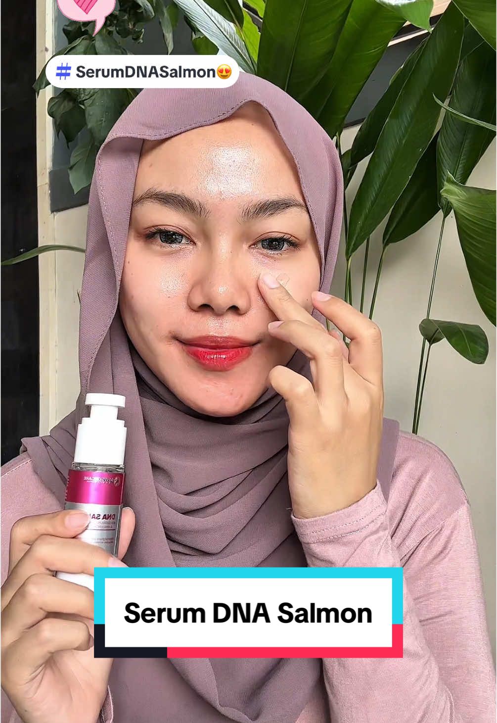 Serum DNA Salmon🌸🧬 Special ingredient: DNA Salmon Marine Collagen Hyaluronic Acid Manfaat: 🌸Mencerahkan kulit wajah 🌸Menyamarkan kerutan, garis halus, dan flek hitam 🌸Menjaga elastisitas kulit 🌸Melembapkan kulit #serumdnasalmon #drwskincare #cantikmuberawaldarisini @DRW Skincare Wahyu Triasmara 