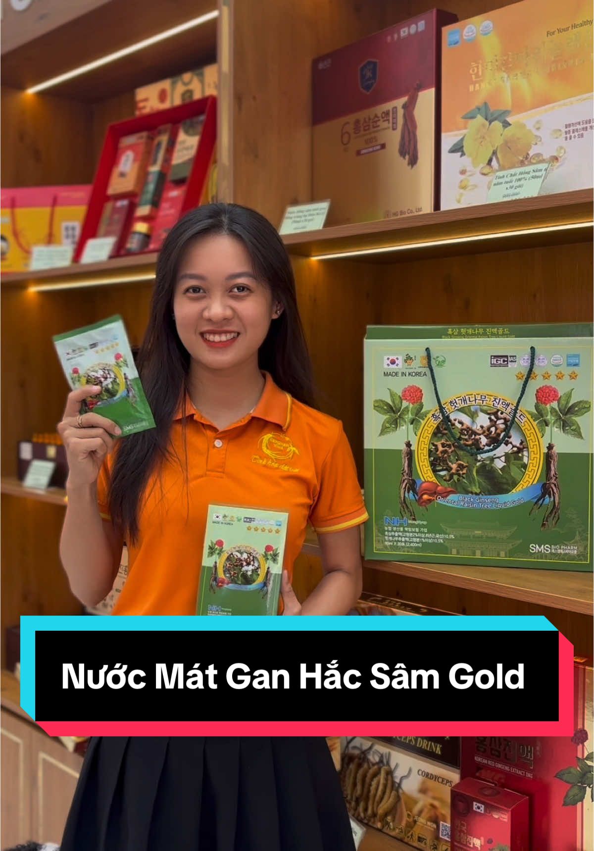 Một sản phẩm rất cần thiết cho ai muốn bồi bổ và mát gan #hanquoc #suckhoemoingay #ganghanvina #monquasuckhoe 