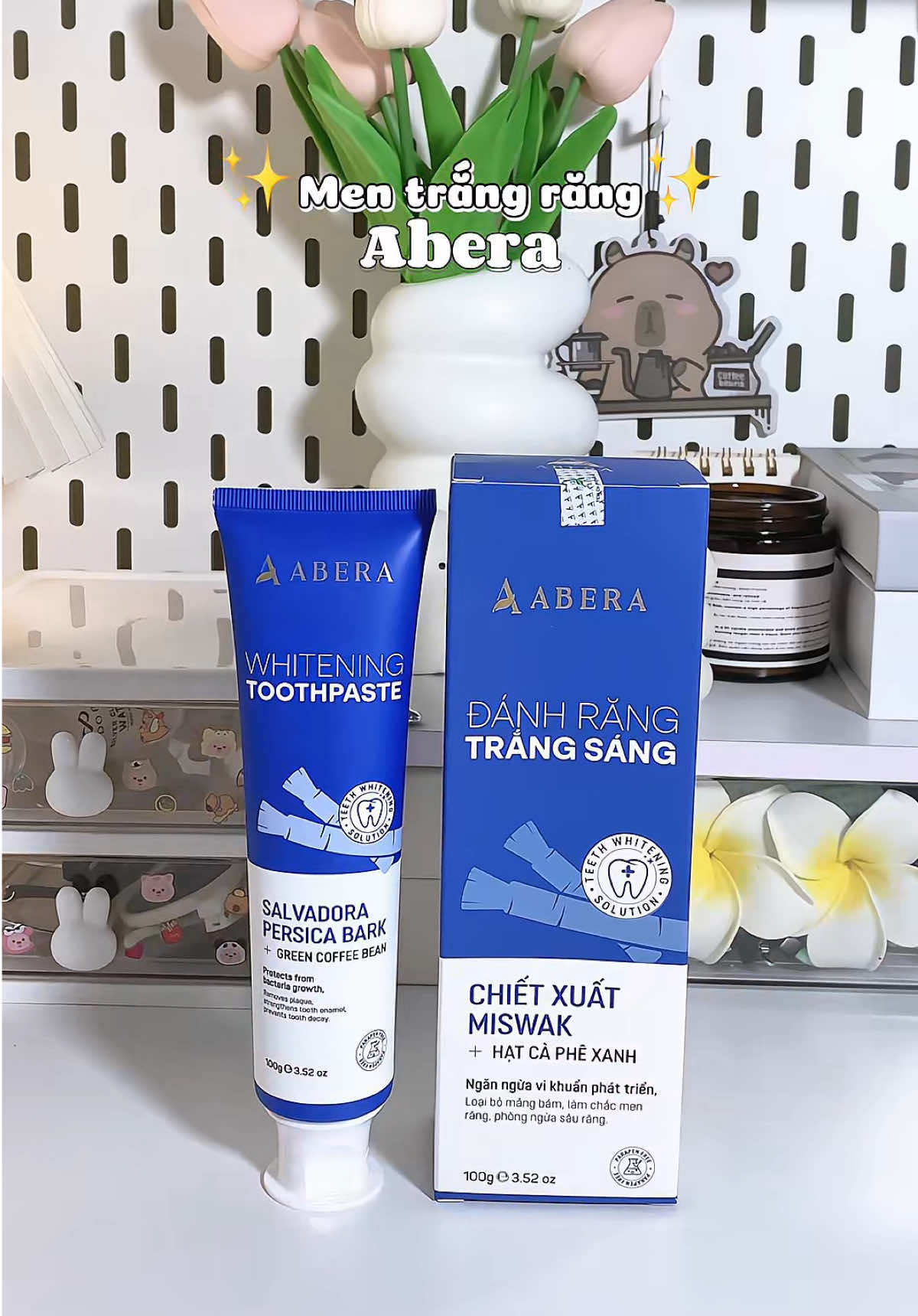 Bí quyết răng trắng không ê buốt #nhyeeunbox #abera #mentrangrang #unboxing #review #viral #xuhuong #fyt 