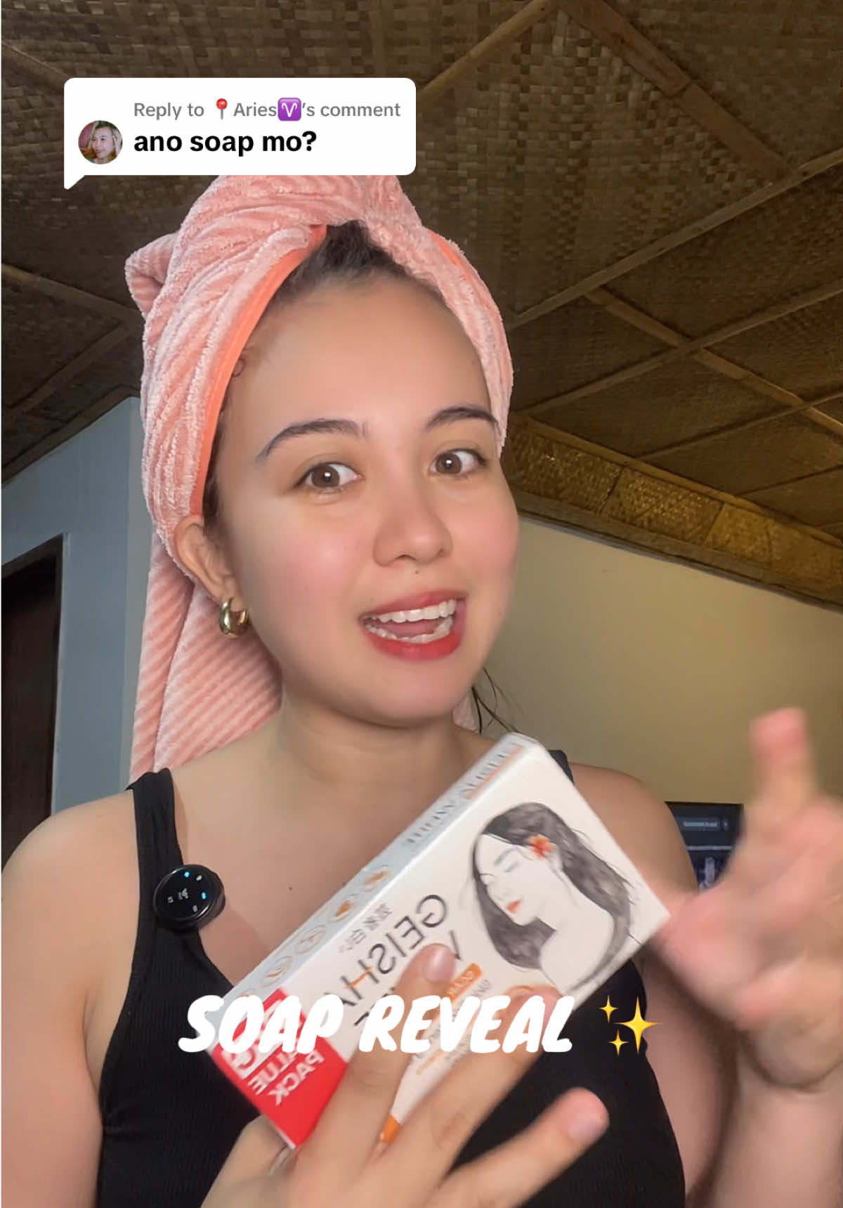 Replying to @📍Aries♈ soap reveal✨🥰 try nyu na din baka hiyang din kayu🥰 #geisha #geishawhite #soapreveal #geishawhitesoap 