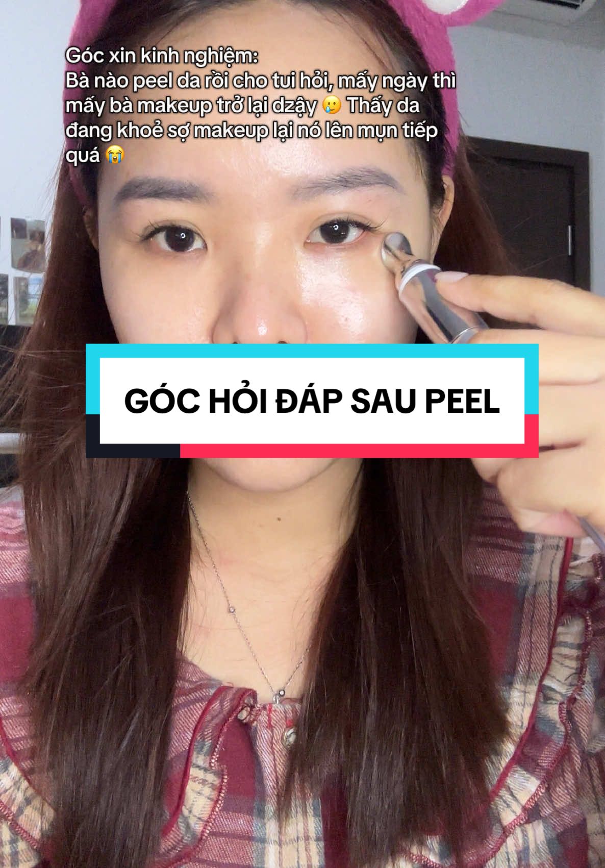 Cứu tui mấy bà ơi, search kh thấy ai nói #trantapxinh #goclamdep #reviewlamdep #skincare #peelda 