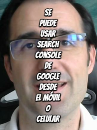 Se puede usar Search Console de Google desde el móvil o celular Truco diario 149: Uso de Search Console de Google desde el móvil o celular. Respuesta a un comentario en TikTok al vídeo Corregir errores 404 con Search Console con un truco que NO sabe el ChatGPT ni ninguna otra IA https://www.youtube.com/watch?v=mDXT9JLSVJI  El comentario: sirve para realizarlo desde el celular? uso de SEarch Console Respuesta: Se ve mejor en el ordenador, pero también se puede ver desde el celular.  Vídeo recomendado: Errores frecuentes en Search Console de Google y qué revisar https://www.youtube.com/watch?v=oh9WOcGJj0U  Sí, puedes usar Google Search Console desde el móvil, pero no tiene una aplicación oficial. Sin embargo, puedes acceder a la versión web de Search Console desde el navegador de tu celular ingresando a Google Search Console. 📱 Cómo usar Search Console en el móvil: 1- Abre tu navegador móvil (Chrome, Safari, etc.). 2- Ingresa a: Google Search Console. 3- Inicia sesión con tu cuenta de Google. 4- Accede a los datos de tus sitios web, como rendimiento, errores de indexación, sitemaps y más. 🔹 Consejos para mejor experiencia: - Usa la opción 
