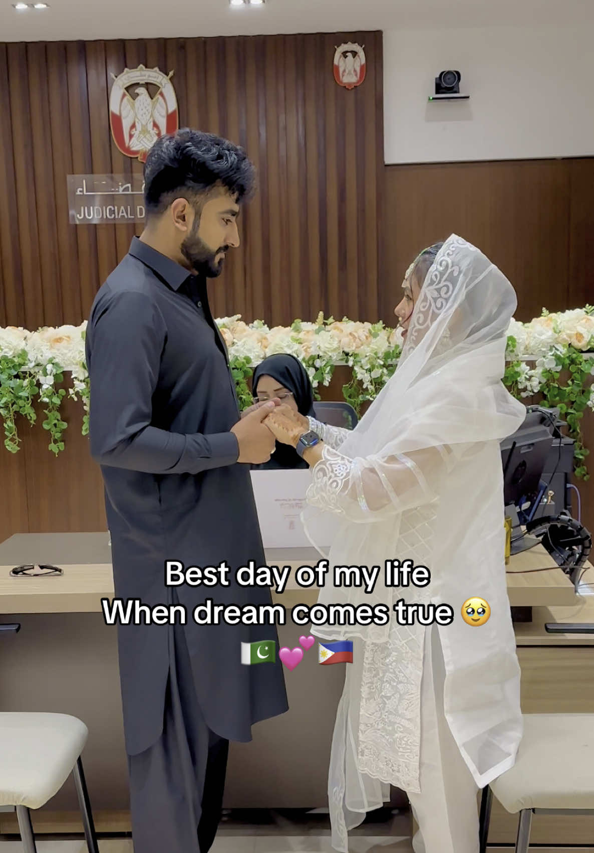 Finally 🥹💕🥰🥰 #fyp #marriage #pakpinaymarried #couplevideos #trending #pakistani #philipinagirl🇵🇭 