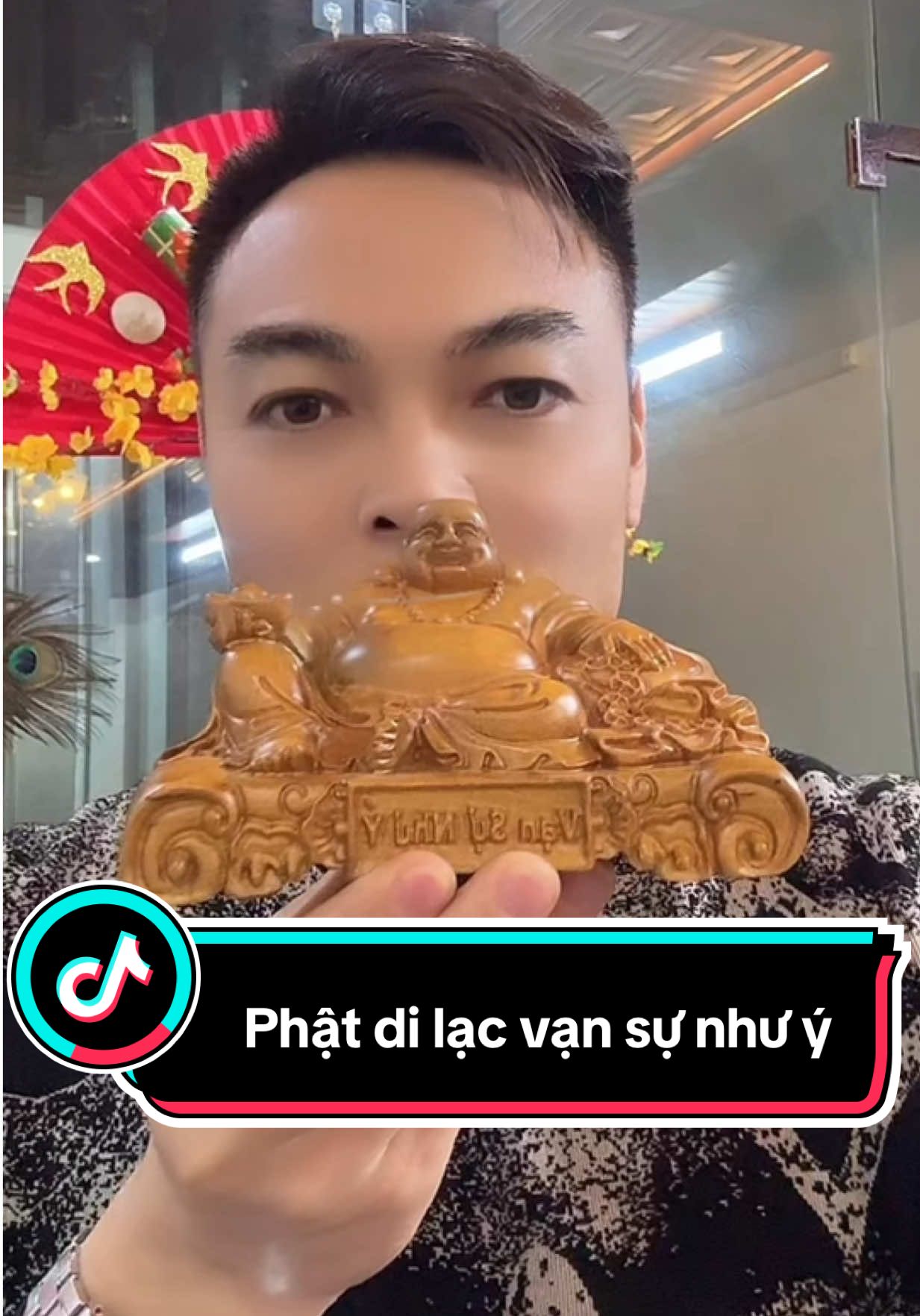 tượng phật di lạc vạn sự như ý . để oto bàn làm việc mang nhiều may mắn #vuhai999 #thịnhhành #tiepthilienket #tuonggo #gobachxanh #phatdilac #vansunhuy #gophongthuy #xuhuong #xuthe 