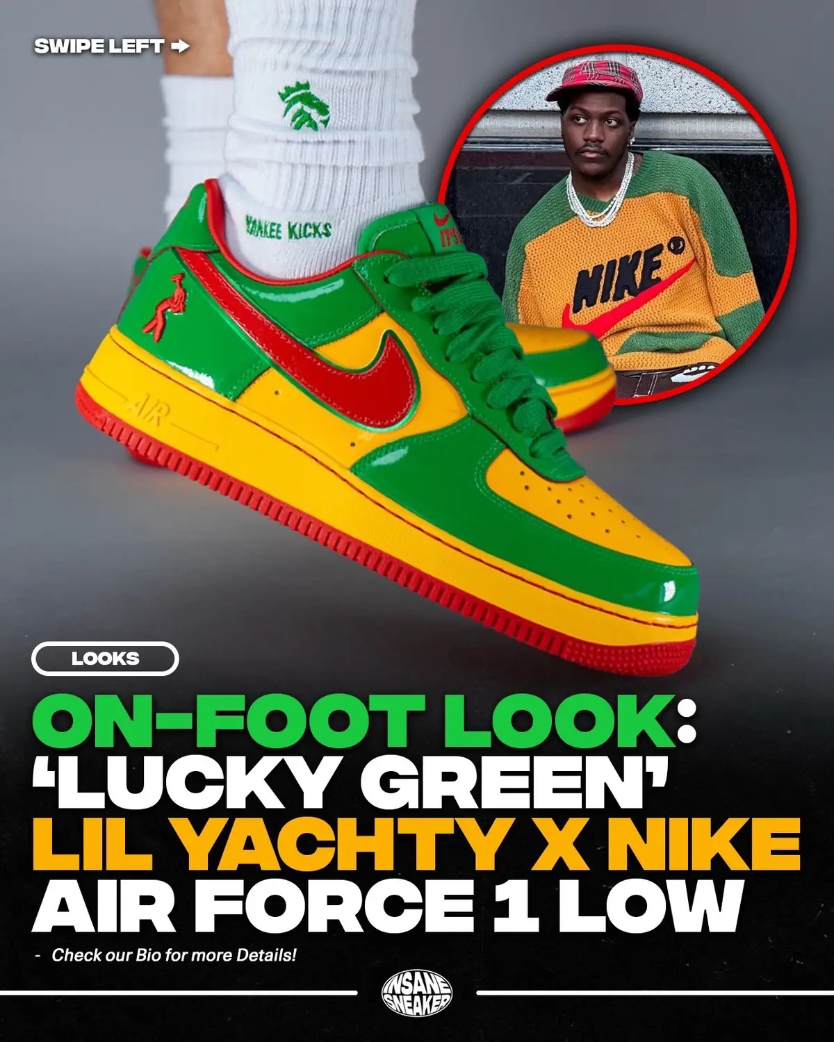 On-Foot Look at the Lil Yachty x Nike Air Force 1 Low 