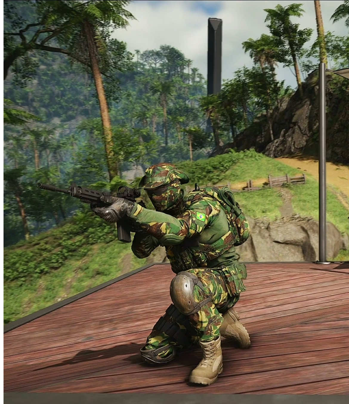 Guerreiro de Selva protegendo nossa Amazônia, SELVA!!! 💀🇧🇷🐆 #ghostreconbreakpoint #ghostreconwildlands #ghostrecongaming #ghostrecon #exercitobrasileiro🇧🇷 