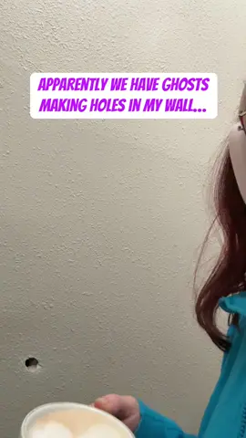 I welcome you 👻  #momlifebelike #momlifeunfiltered #holeinthewall #liesyouweretold #lieslieslies 