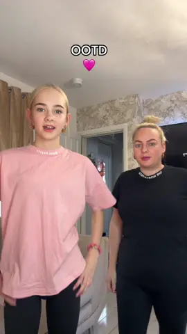 OOTD mam and daughter addition 🩷😂#videoviraltiktok #fyp #tiktokblowthisup #viralditiktok #foruyou #OOTD #bestdaughterever #crazymamma 