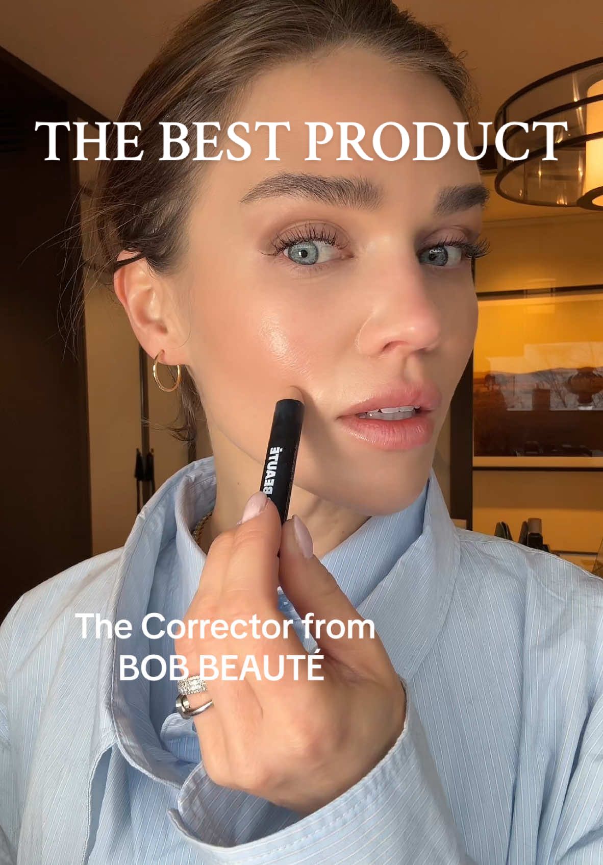 Ad. Best makeup product I have! The Corrector from @BOB BEAUTÉ  Using: Shade 8 on skin Shade 6 under my eyes #bobbeaute #makeup #beautyhacks #beauty #beautytips #naturalmakeup 