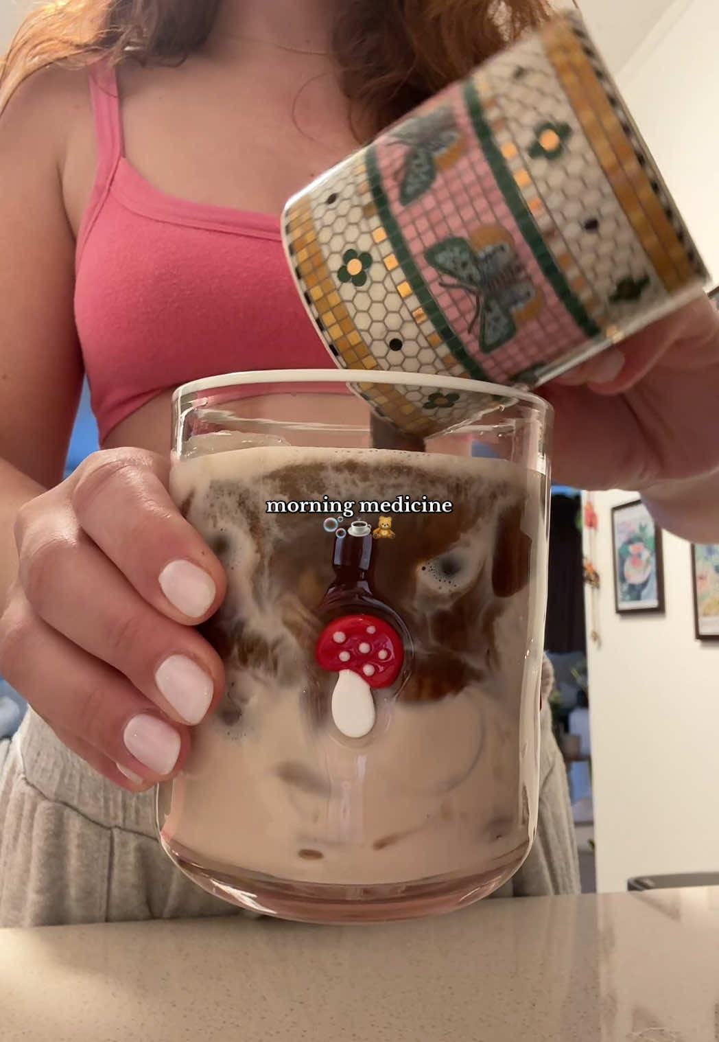 ☕️🦋🍄🧸💓 #morningcoffee #coffeevibes #coffeeathome #espresso #nespresso  #creatorsearchinsights 