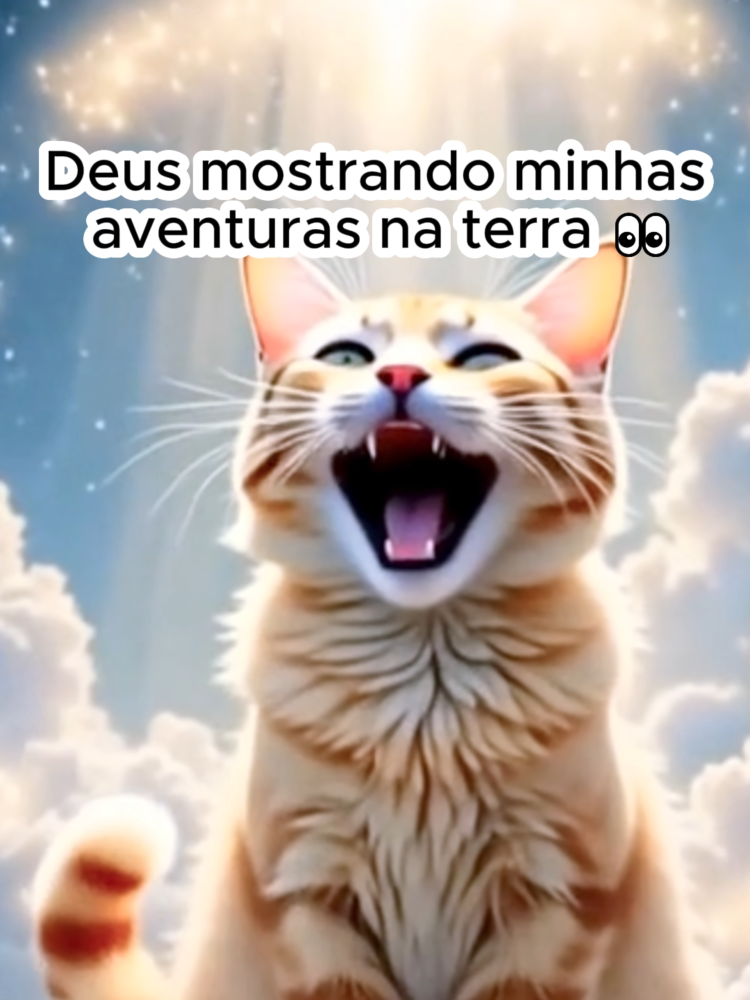 Esse dia fui eu não 😇🤣😍 #viralvideos #foryoupage❤️❤️ #gato #catlover #gatitostiktok #catsoftiktok #crescernotiktok #audiosvirales #aiart #ai #cat #creatorsearchinsights #ninovisk7 #Deus