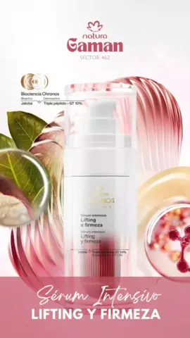 SÉRUM INTENSIVO LIFTING Y FIRMEZA 👌 Otorga +94% firmeza y elasticidad. - Efecto lifting inmediato. - Contorno facial más definido. - Activa la vitalidad celular. #lifting #firmeza #naturachronosderma  #Superserum #serum #consultorianatura #efectolifting #rutinadecuidado #superinfluencer #naturaargentina 