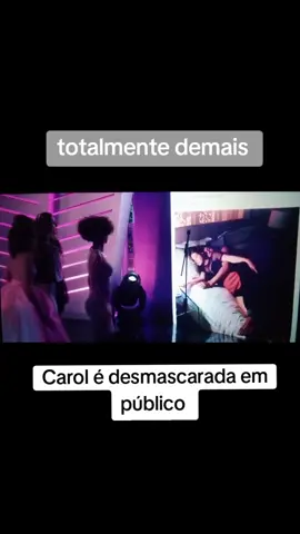 Carol é desmascarada em público. Arthur mandou Jamaica projetar o fato no telão da festa. #totalmentedemais #trechos #sigame #vaiprofy #foyou #novelas 