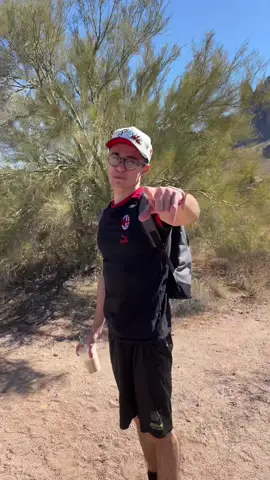 he’s a capper bc i made us turn back after 2.5 miles 🥲 #flatiron #superstitionmountains #Hiking #arizona #hike 