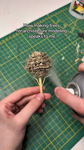 Tree idea for achitecture modeling #architecture#architecturestudent#architecturemodel#model#tree#architecturetiktok#architecturestudentlife#architectureschool 