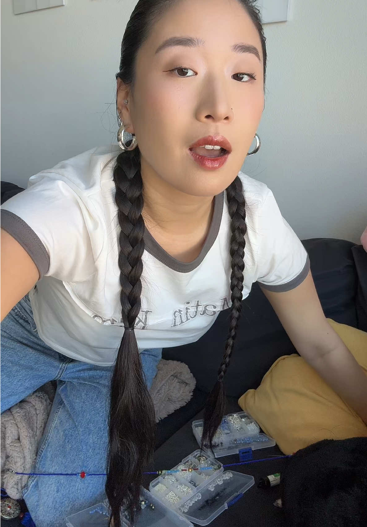 and then he said “one of them is free and the other one is a dictatorship” and I doubled down on “OK SO WHERE DO U THINK IM FROM THEN????” #eunnurilee #asianamerican #koreanamerican #bayarea 