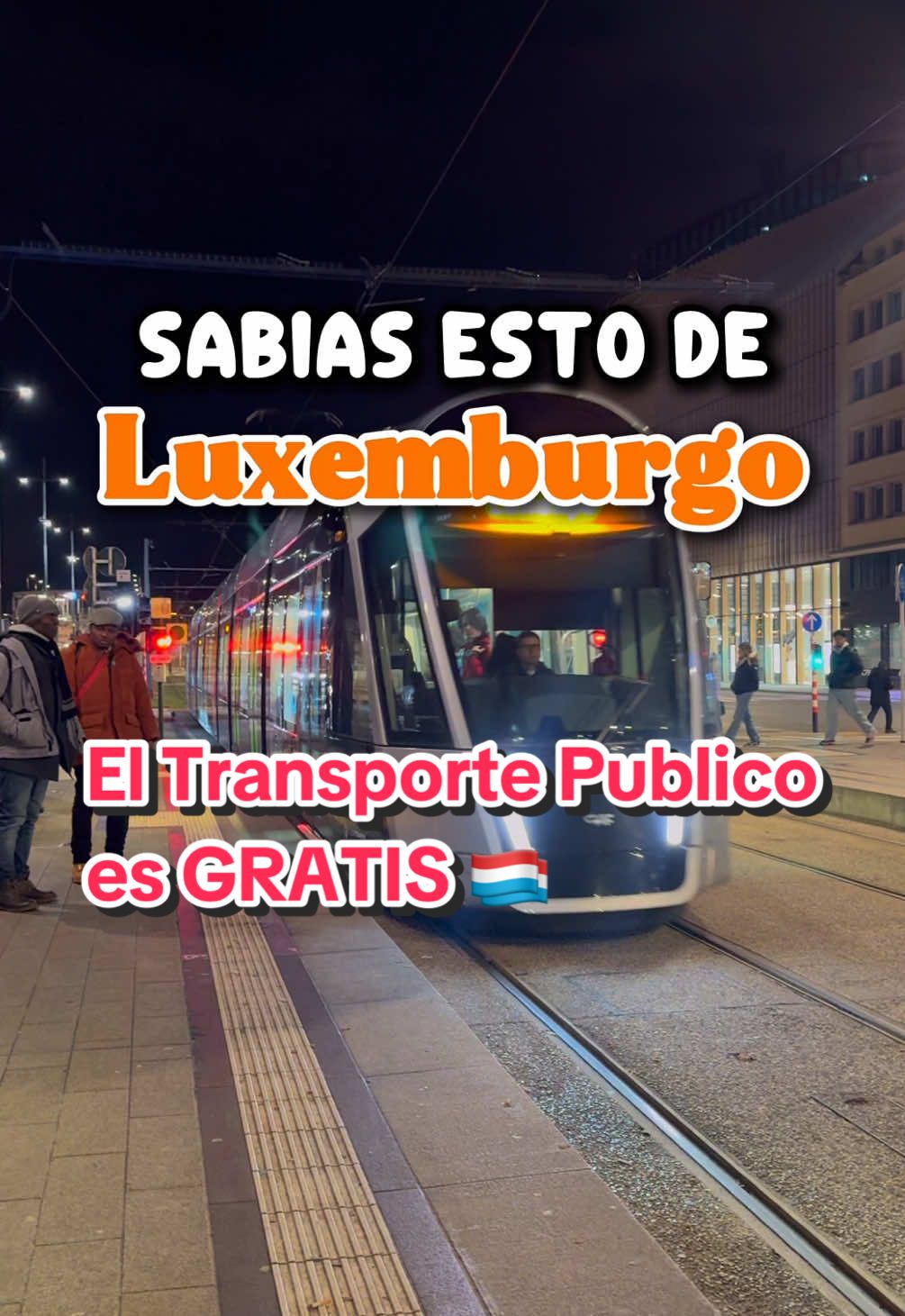 Si, todo el transporte publico es gratis 🇱🇺 #luxemburgo #viajes #viajesluxemburgo #tipsdeviaje #transportepublico 