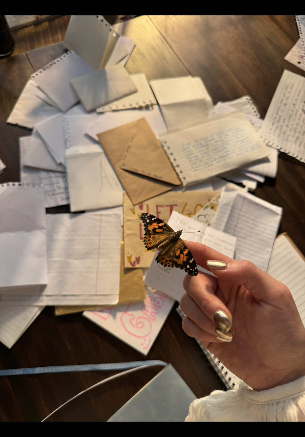 this is the craziest thing. new song + new friends 🦋