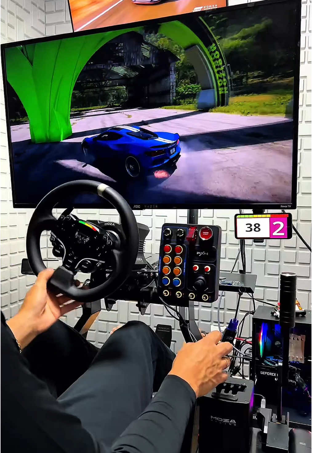 CORVETTE E-RAY DRIFT 🏆 #forzahorizon5 #gaming #gameon #corvette 