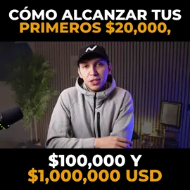 En este video te demuestro matemáticamente en qué debes enfocarte para pasar lo más rápido posible desde $0 a tus primeros $20,000 dólares, a tus primeros $100,000 dólares y finalmente a tu primer $1,000,000 de dólares. #aprendeainvertir #educacionfinanciera #FinanzasPersonales