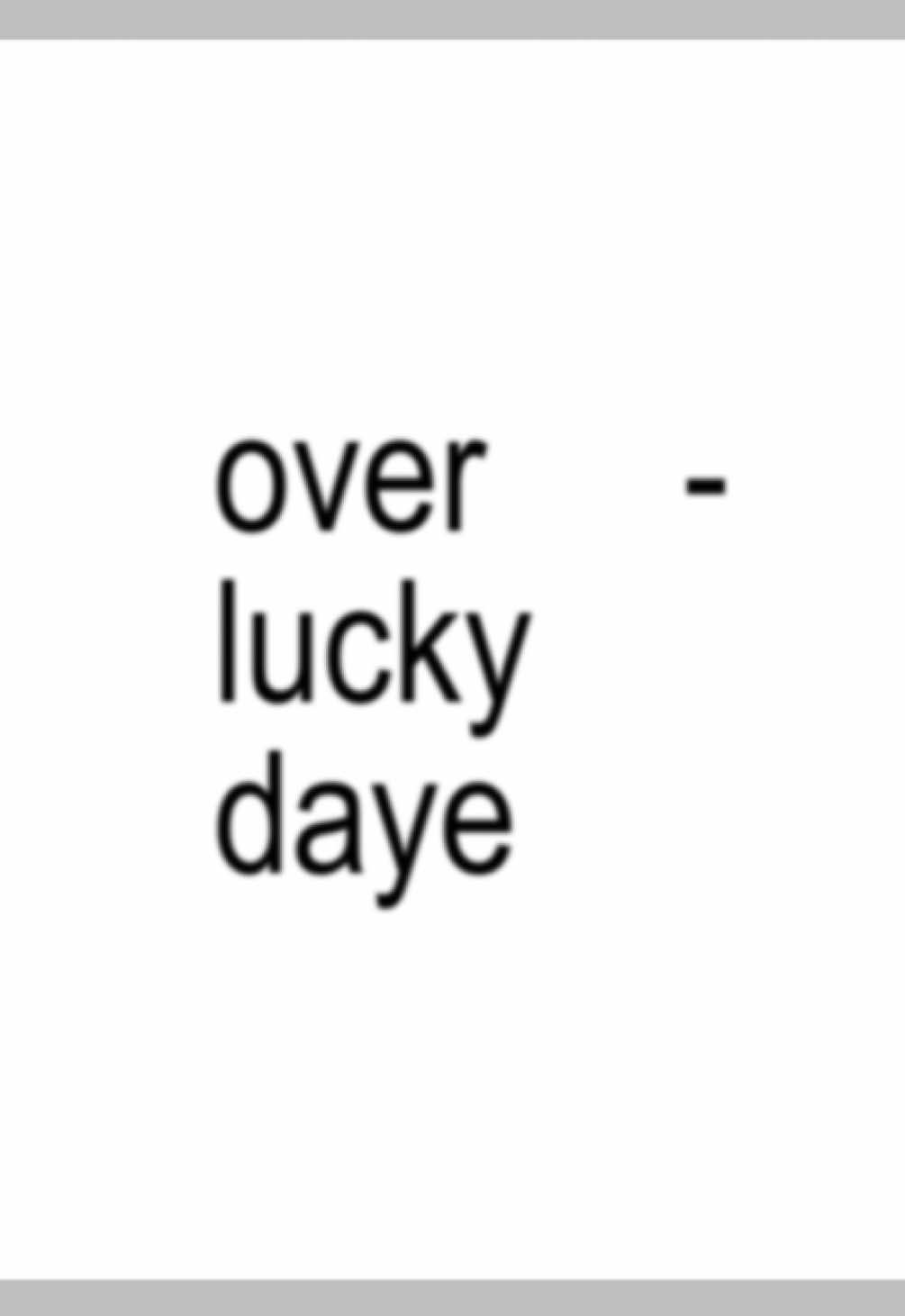 over ,,  #luckydaye #over #lyrics #brat #fyp 