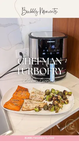 Crispy food made easy! 🍟🔥 The Chefman TurboFry Air Fryer cooks fast, needs little to no oil, and has a shake reminder for perfect results. 8-quart size = more food at once! Easy to clean & use. Who else loves air frying? 👇 #airfryerrecipes #airfryer #CookingHacks #EasyRecipes #kitchenessentials #foodies #homecooking #cookingtiktok #kitchengadgets #kitchen #kitchenhack #kitchenware #tiktokshoprestock #tiktokshopfinds #tiktokmademebuyit #ForYou #ForYouPage #FYP #TikTokTrend #ViralVideo #TrendingNow #ExplorePage #TikTokFamous 