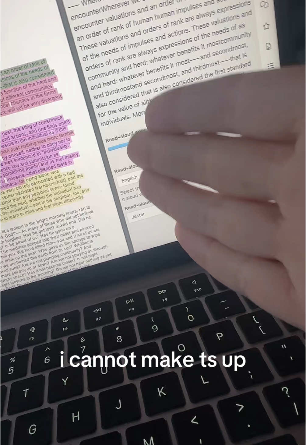 i’m just gonna read the 11 fucking pages i guess #fyp #ihatecommunitycollege #student #TextToSpeech #thejoker #rfkjr #fnaf 
