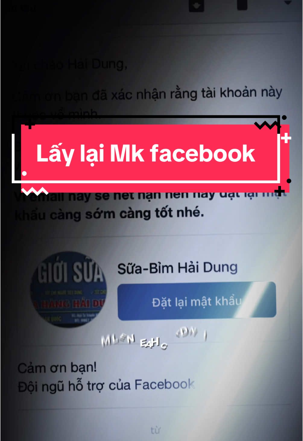 Cách lấy lại MK facebook nhanh chóng hiệu quả #facebook #meohay #xuhuongtiktok 