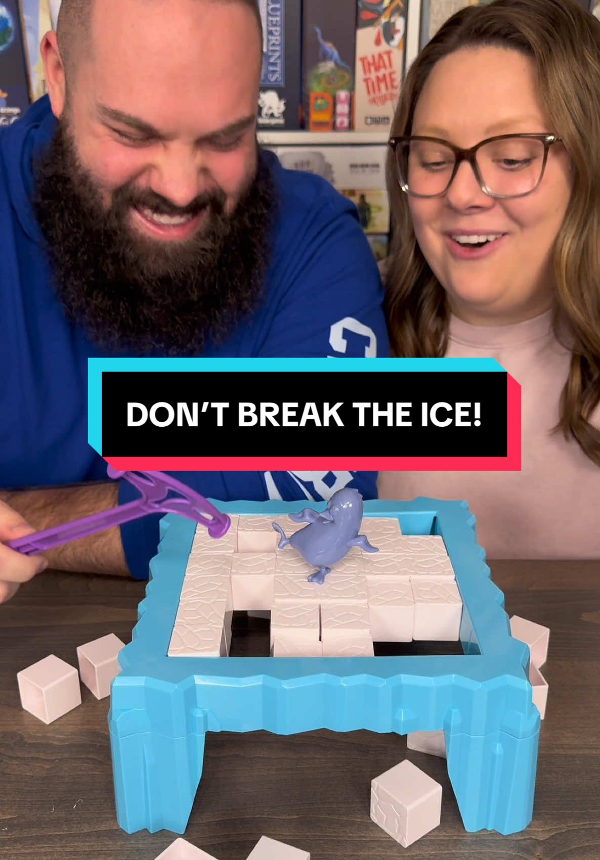 Come Play Don’t Break This Ice With Us! #boardgames #GameNight #couple #fun 