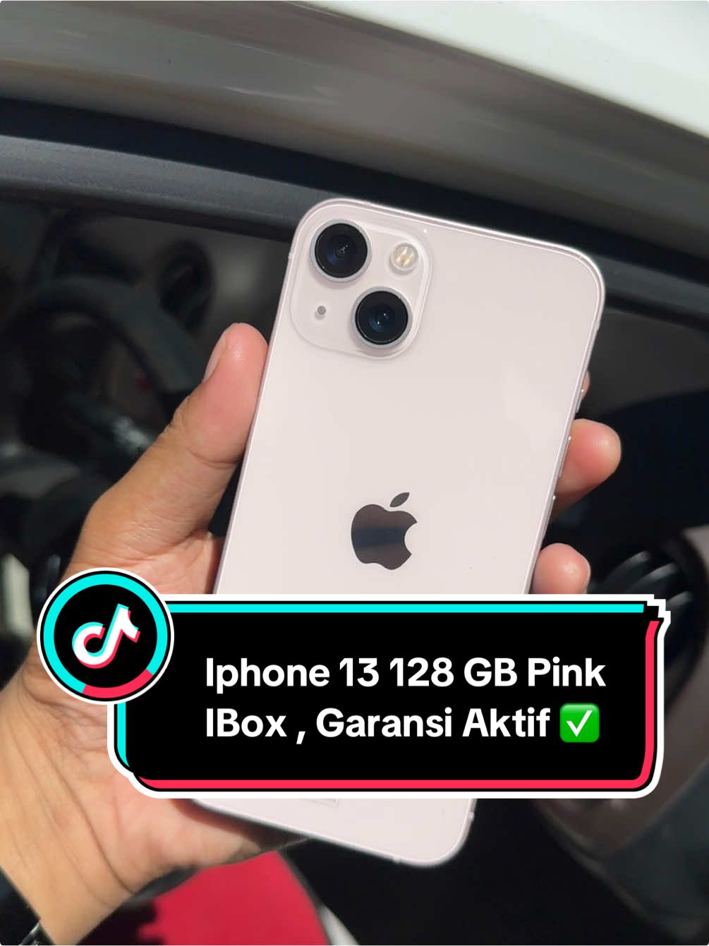 IPhone 13 128 GB iBox Pink 🌸  •  Jaringan 5G LTE  •  Batery Healt 96% •  Garansi iBox Aktif ✅ •  Icloud Siap Login Baru ✅ •  Truetone : AKTIF •  Face Id : AKTIF •  WiFi/Bluetooth : AKTIF •  Kamera Depan : NORMAL •  Kamera Belakang : NORMAL •  Flash (Senter) : AKTIF •  Spiker Atas : NORMAL  •  Spiker Bawah : NORMAL •  Mic Bawah : NORMAL •  Getar (Fibrator) : AKTIF  •  Semua Fungsional Tombol : NORMAL  •  Sensor Telpon (Proxymiti) : AKTIF  COD Area kupang / Layani pengiriman ke luar daerah✈️  *** Terima jual  / beli & tukar tambah iphone second ✅ #van #iphone #murah #fyppppppppppppppppppppppp #store #kupang #nttpride🏝🔥 #fyp #foryoupageofficiall #storyiphone #CapCut #iboxindonesia #2025 