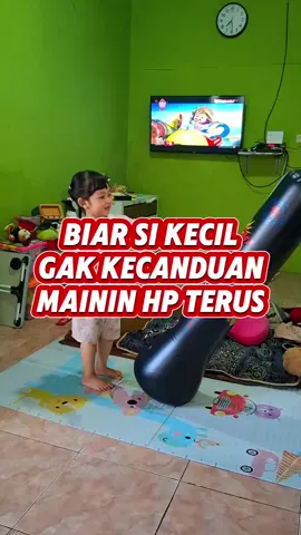 solusi biar si kecil gak kecanduan main hp. beli samsak mainan edukatif ini aja bund!. #samsakanak #samsaktinju #mainananak #cuantanpabatas #wibgajian @Bisa Media 