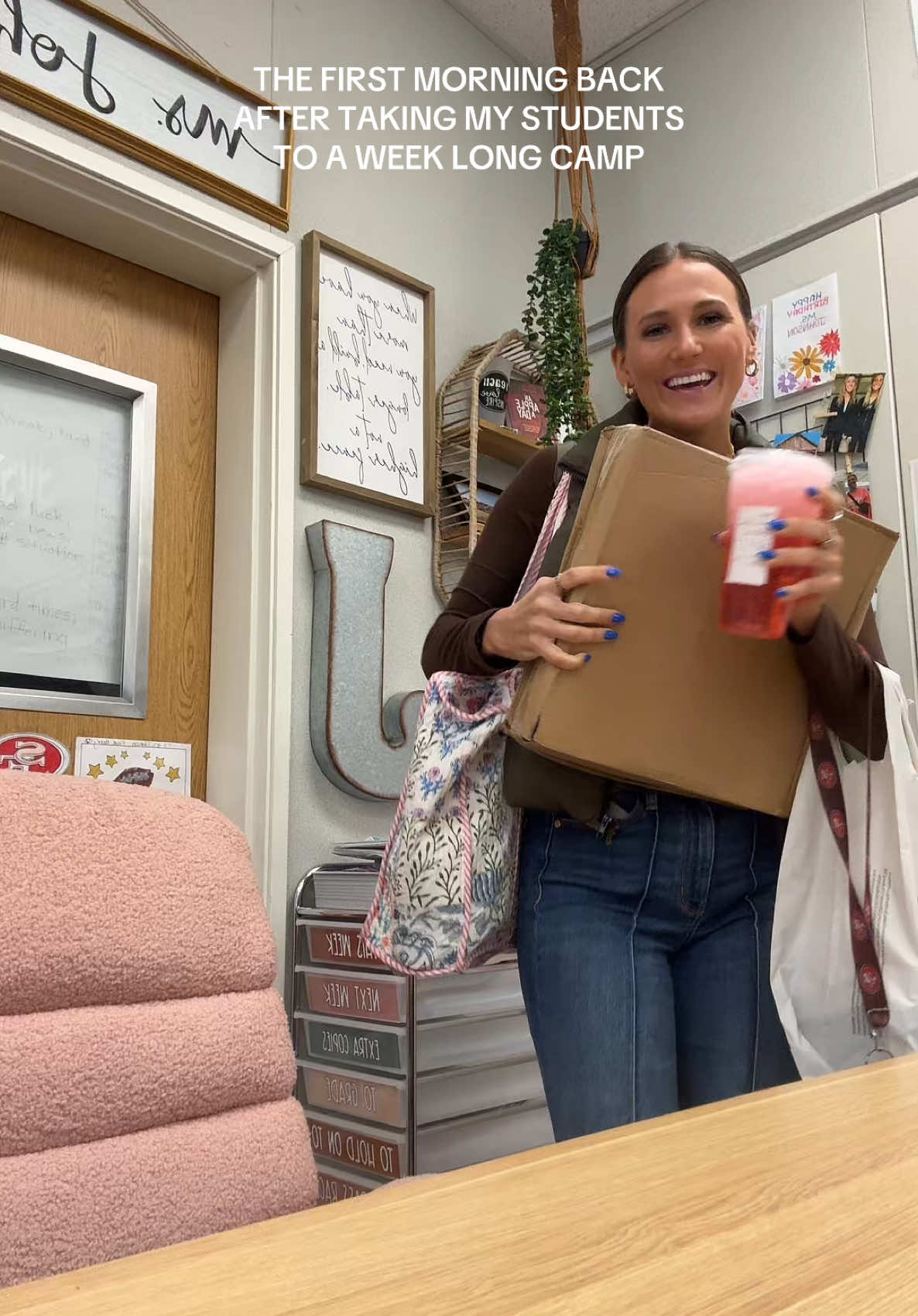 exhausted BUT my heart is happy!!!! #teacher #teachersontiktok #teachervlog #teachermorning 