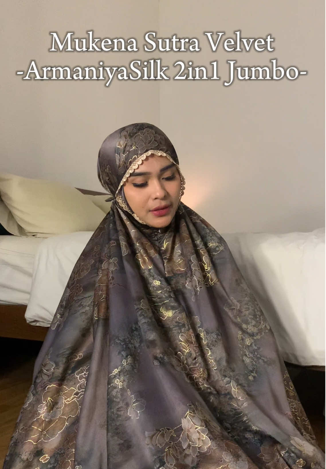 Masya Allah #Ramadanekstraseru ga sabar sekali🥰🥰 #mukenawisanggeni #mukenaarmanisilk2in1 #ramadhankareem #Ramadanekstraseru 